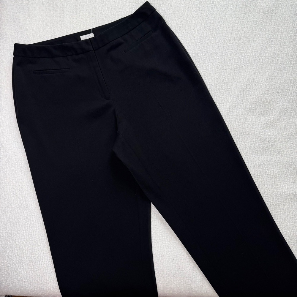 Liz Claiborne Audra Womens Black Dress Pants Straight Leg Business Pants Size 12